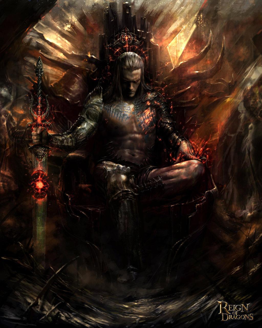 1024x1280 Demon King Wallpaper for Android