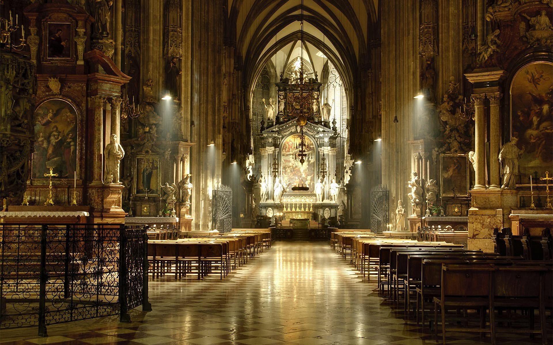 Gothic Cathedral Wallpapers - Top Free Gothic Cathedral Backgrounds ...