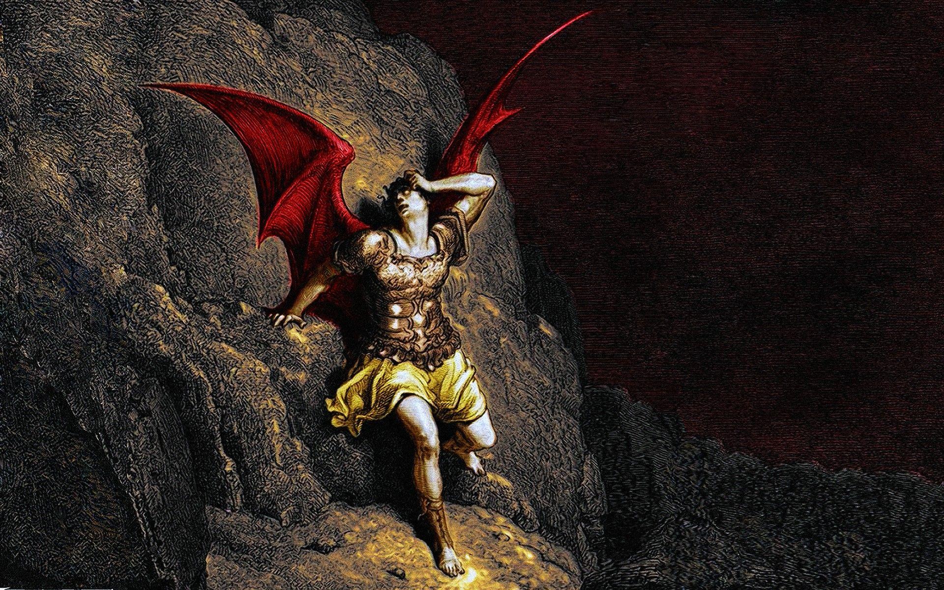 1920x1200 Fallen angel fire demons hell heaven satan demonic lucifer satanic demon wallpaperx1200