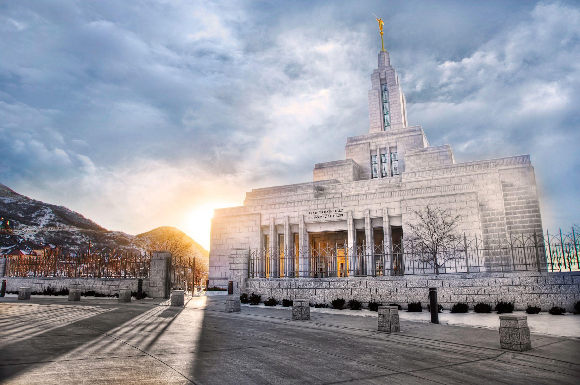 2412x1600 The Draper Utah Temple