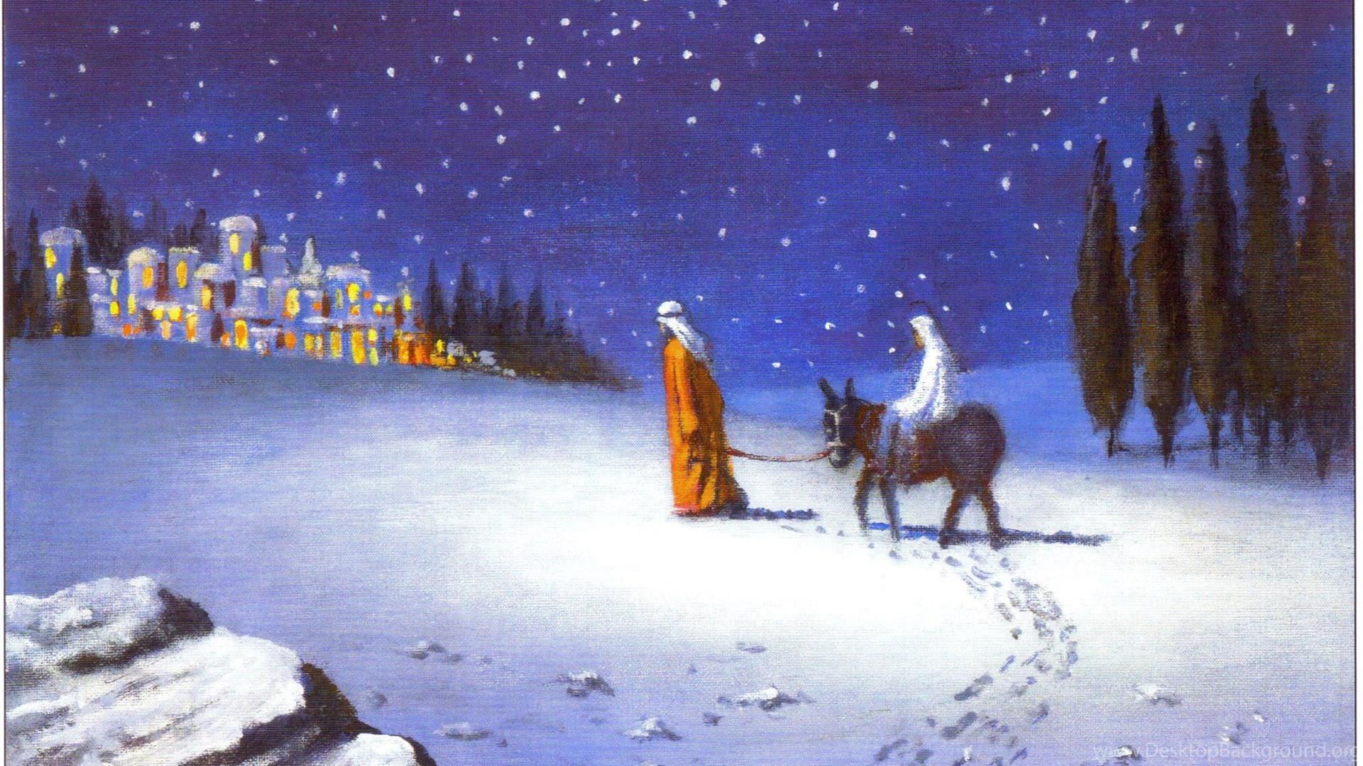 1920x1080 Religious Christmas Background Wallpaper