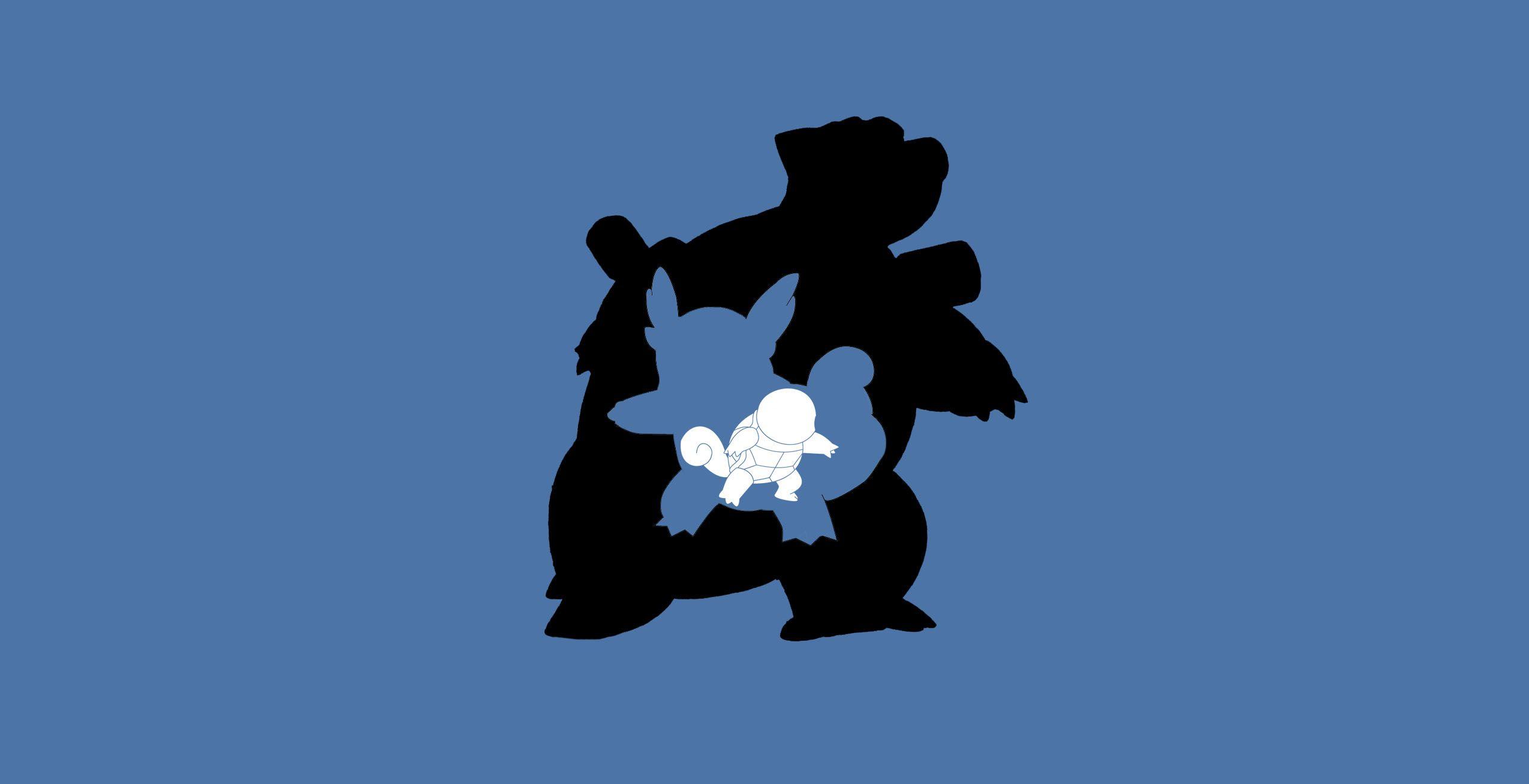 2550x1308 Squirtle Wallpaper OC :)
