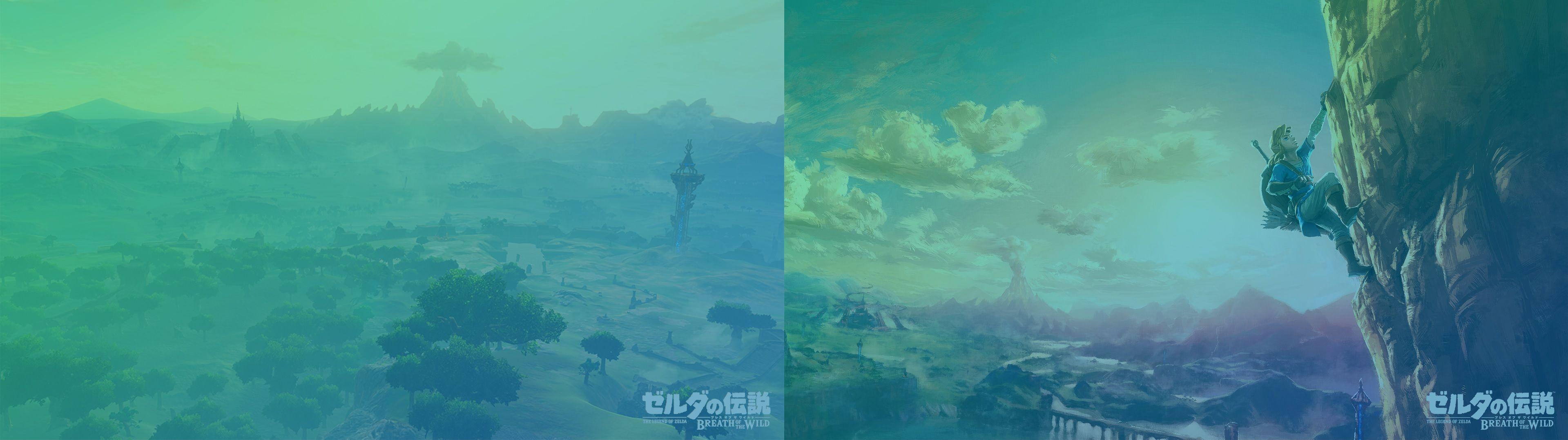 Legend of Zelda Dual Monitor Wallpapers - Top Free Legend of Zelda Dual