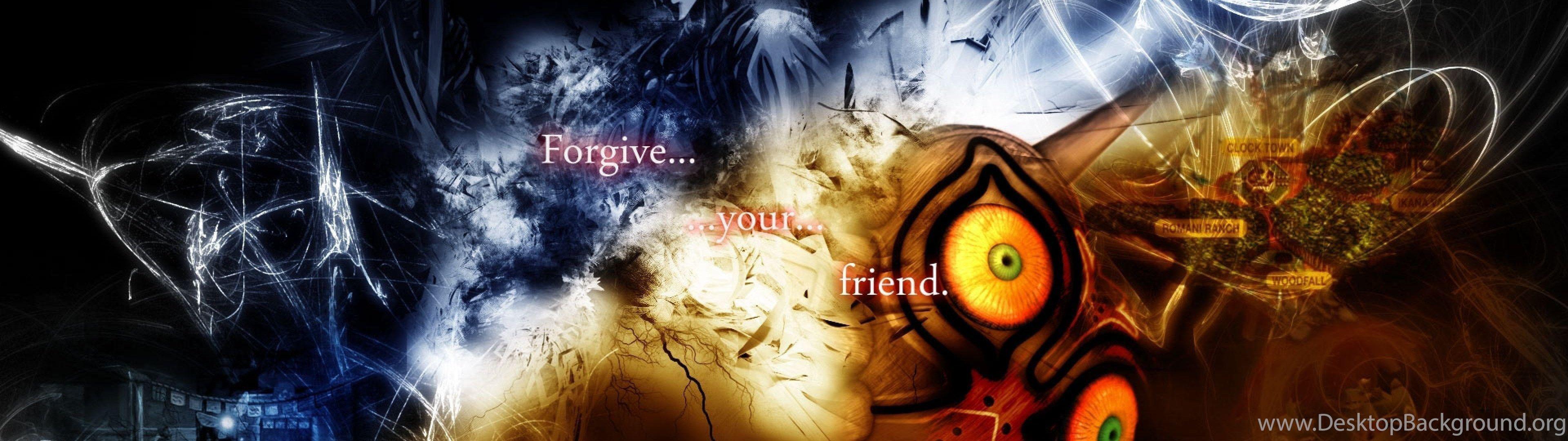 3840x1080 Download Wallpaper 3840x2160 The Legend Of Zelda, Graphics, Quote. Desktop Background