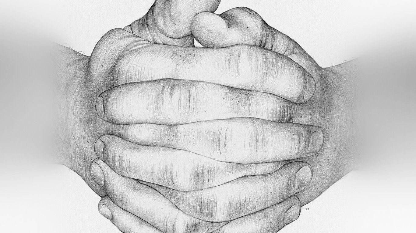 1366x768 Hand Drawing Sketch Art Bw White Wallpaper