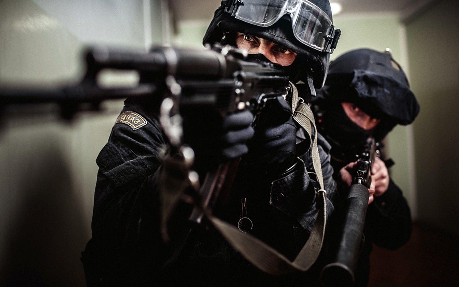 1920x1200 Swat Ak 47 As Val Military Police Hd Wallpaper