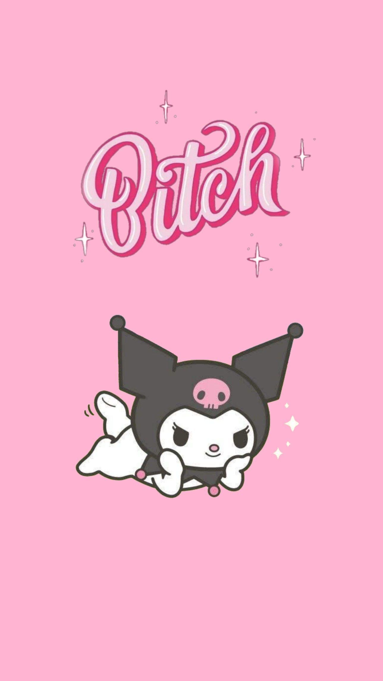 1288x2289 Hình nền Hello Kitty Kuromi Aesthetic