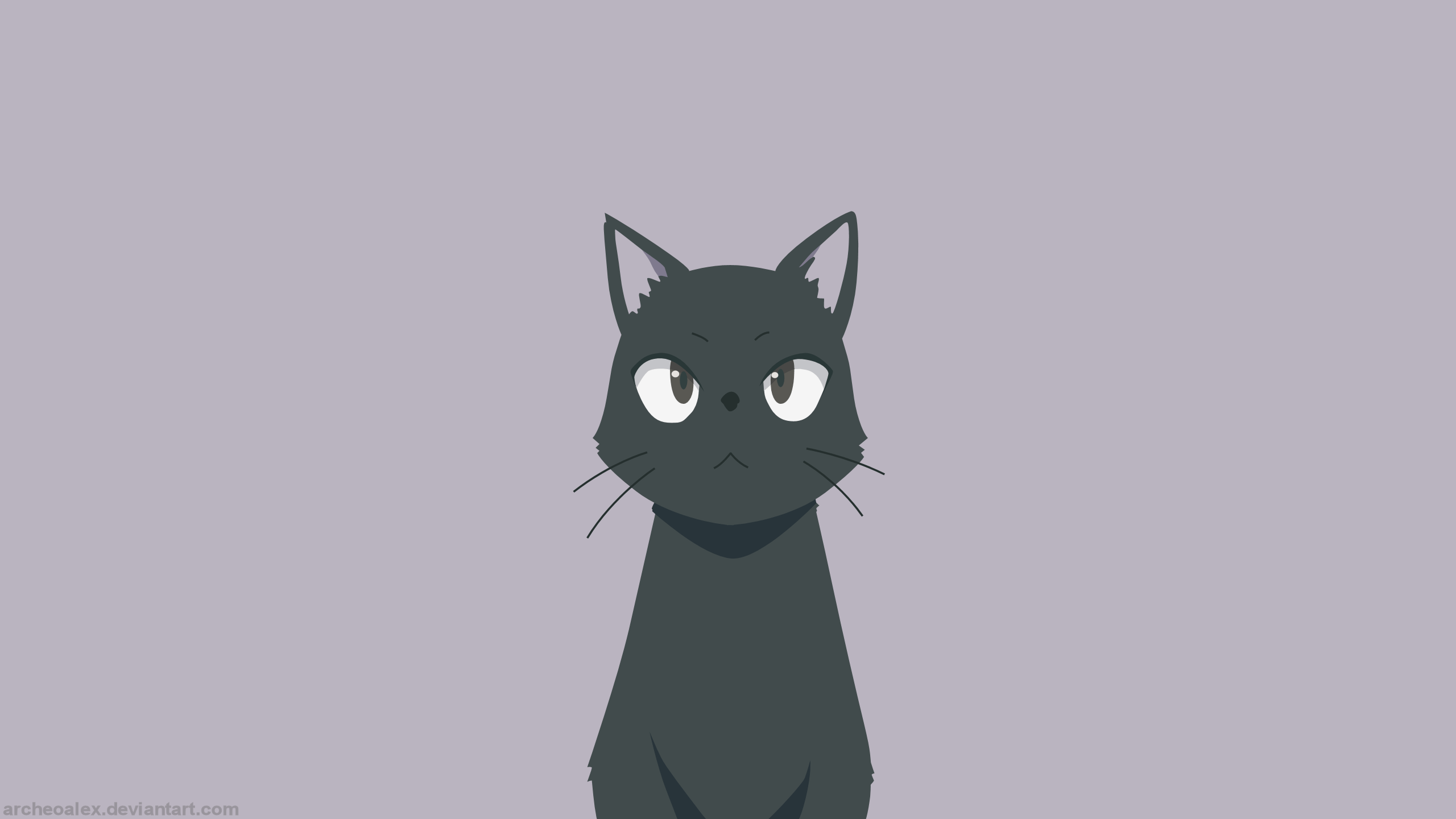 2560x1440 Flying Witch Chito Cats Anime Wallpaper:2560x1440