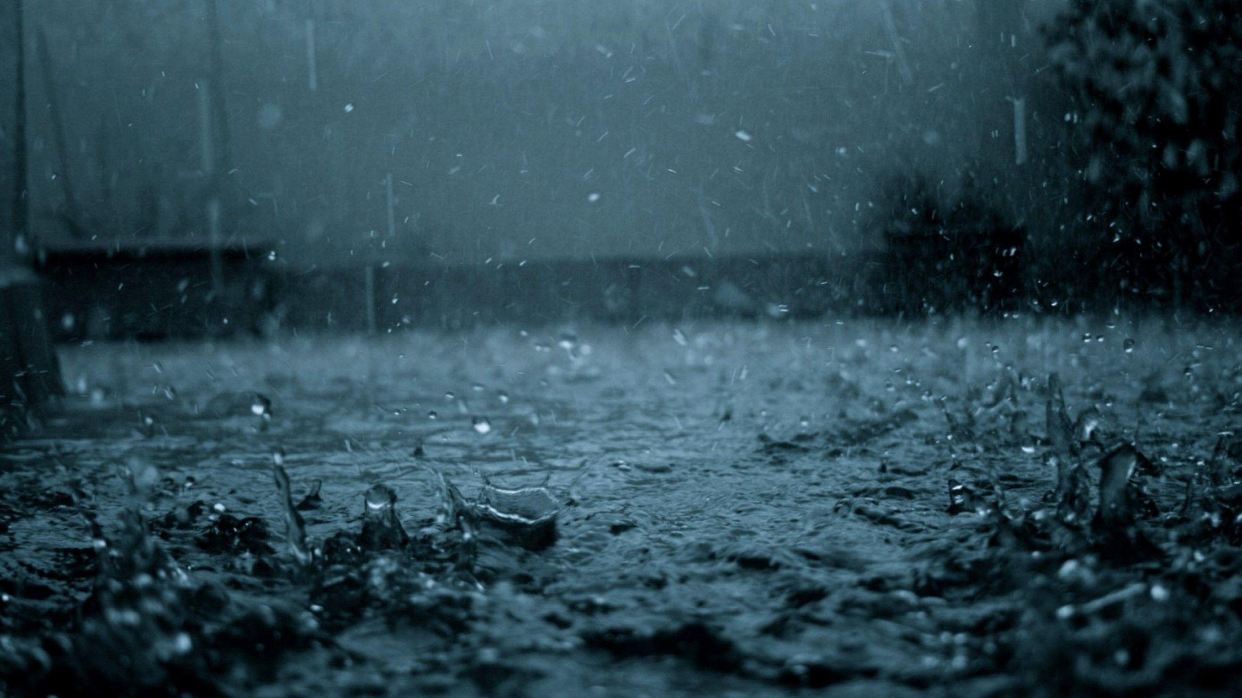 2560x1440 Rainy Day Wallpaper Image