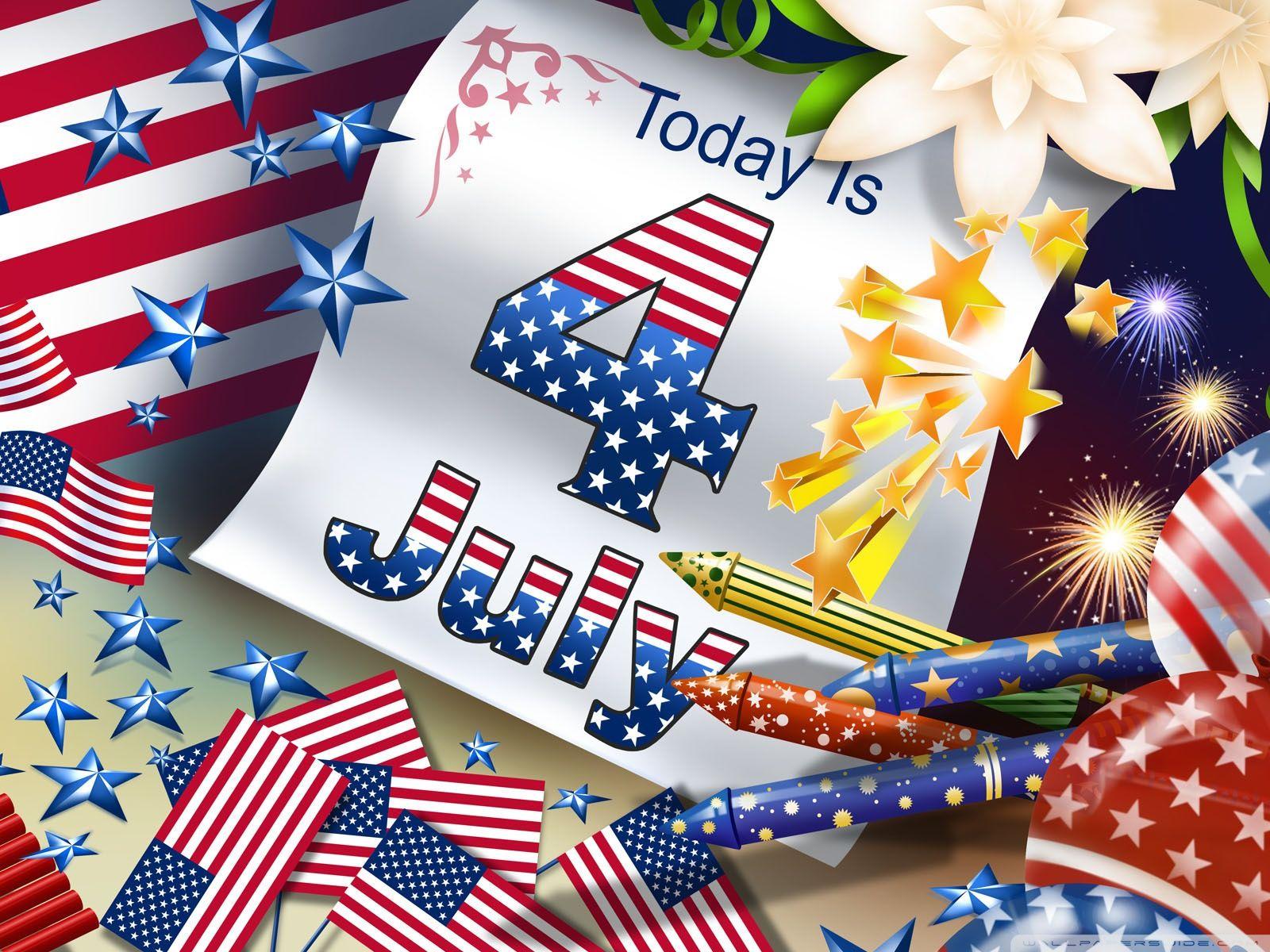 1600x1200 Happy 4th Of July 2020 Gif HD Wallpaper