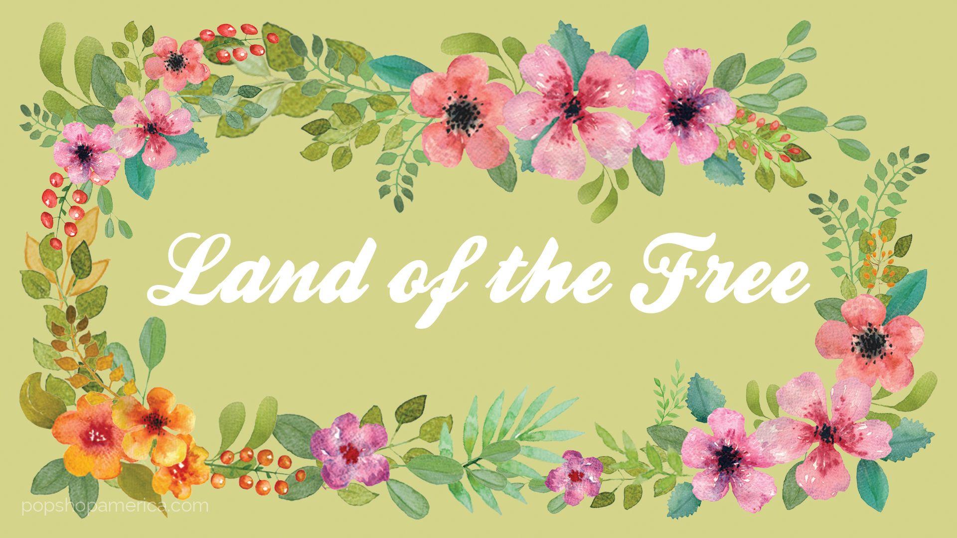 1920x1080 Modern Designed Free 4th of July Desktop Background Shop America