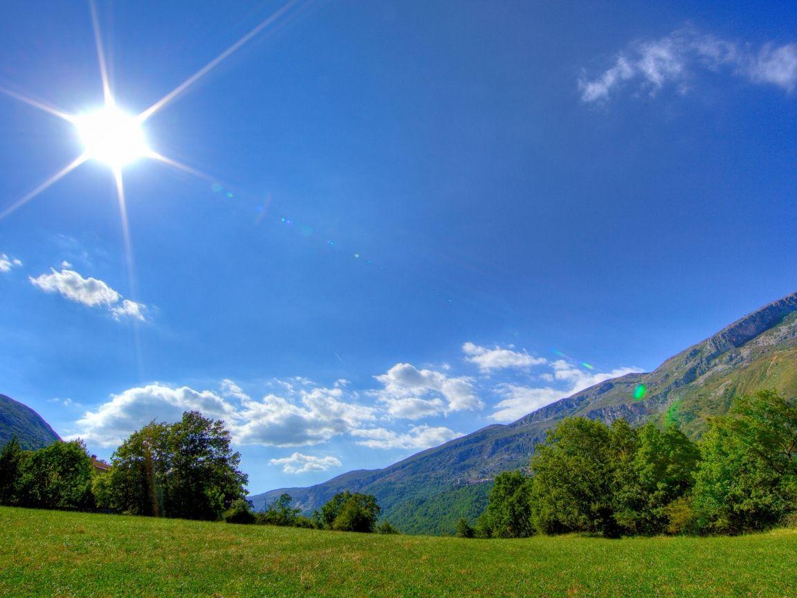 1152x864 Sunny Spring Time 1152 x 864 Wallpaper