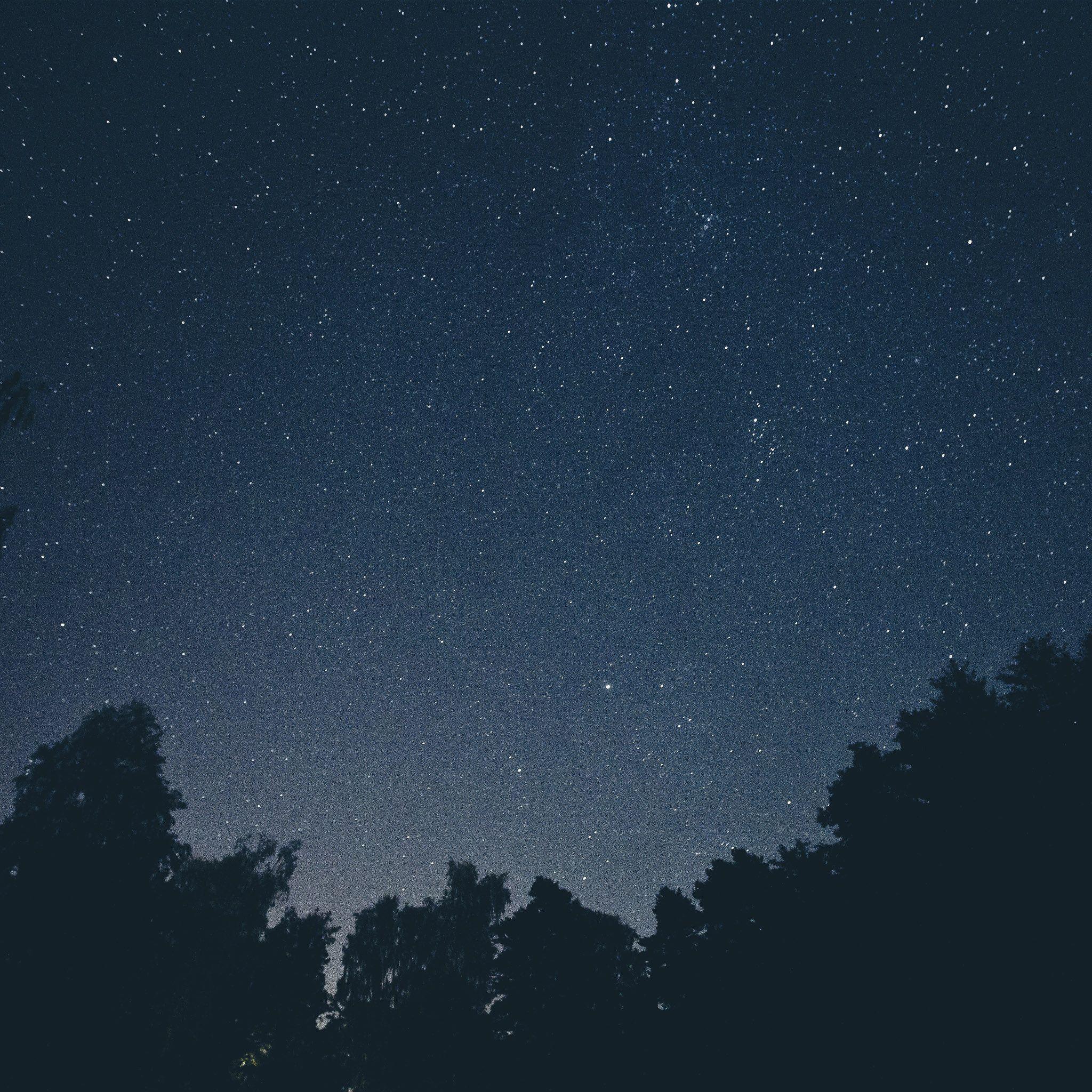 2048x2048 Star Night Sky Wallpaper