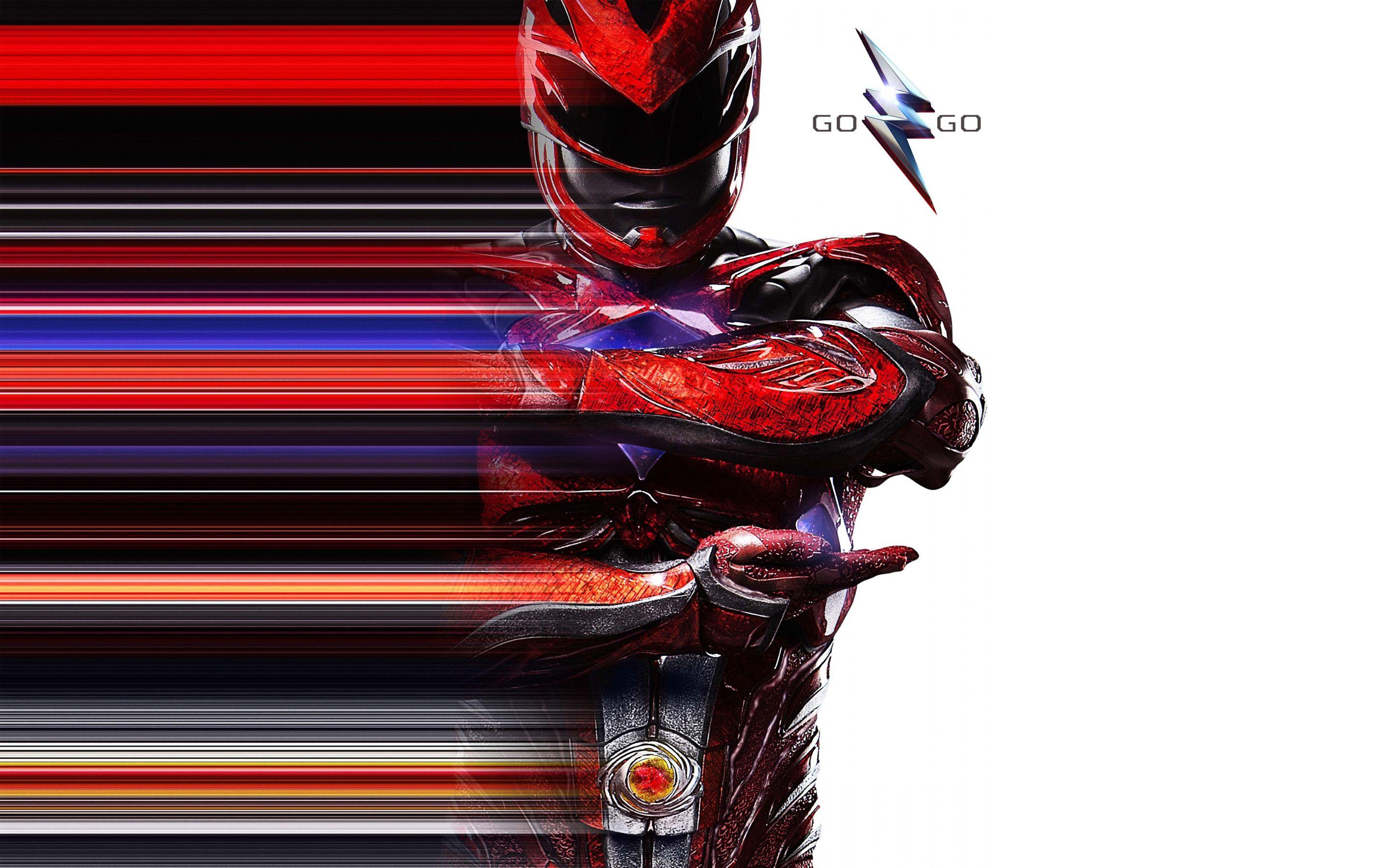 2880x1800 Power Rangers Red Ranger 4K Wallpaper