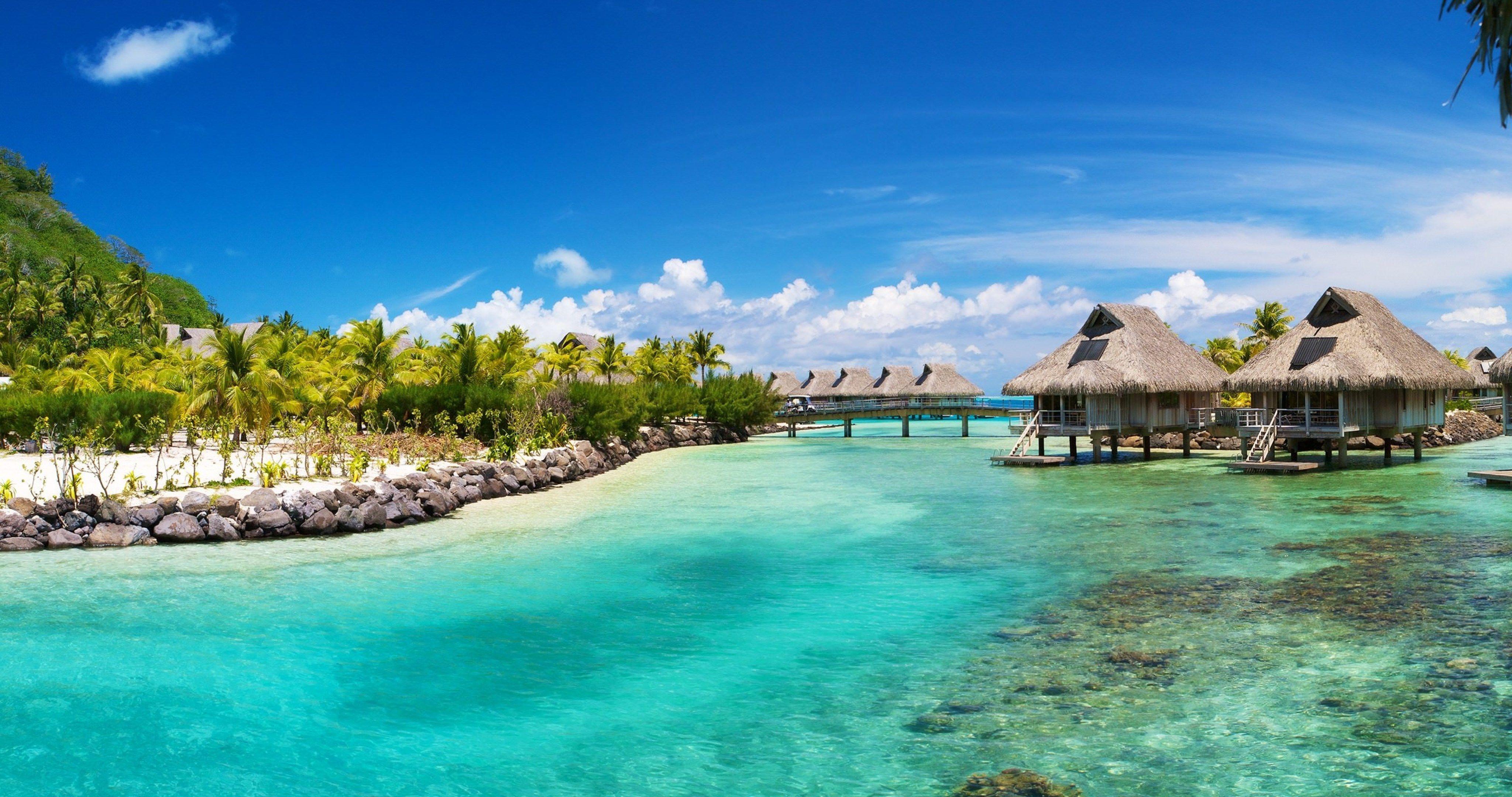 4096x2160 4k Beach Wallpaper