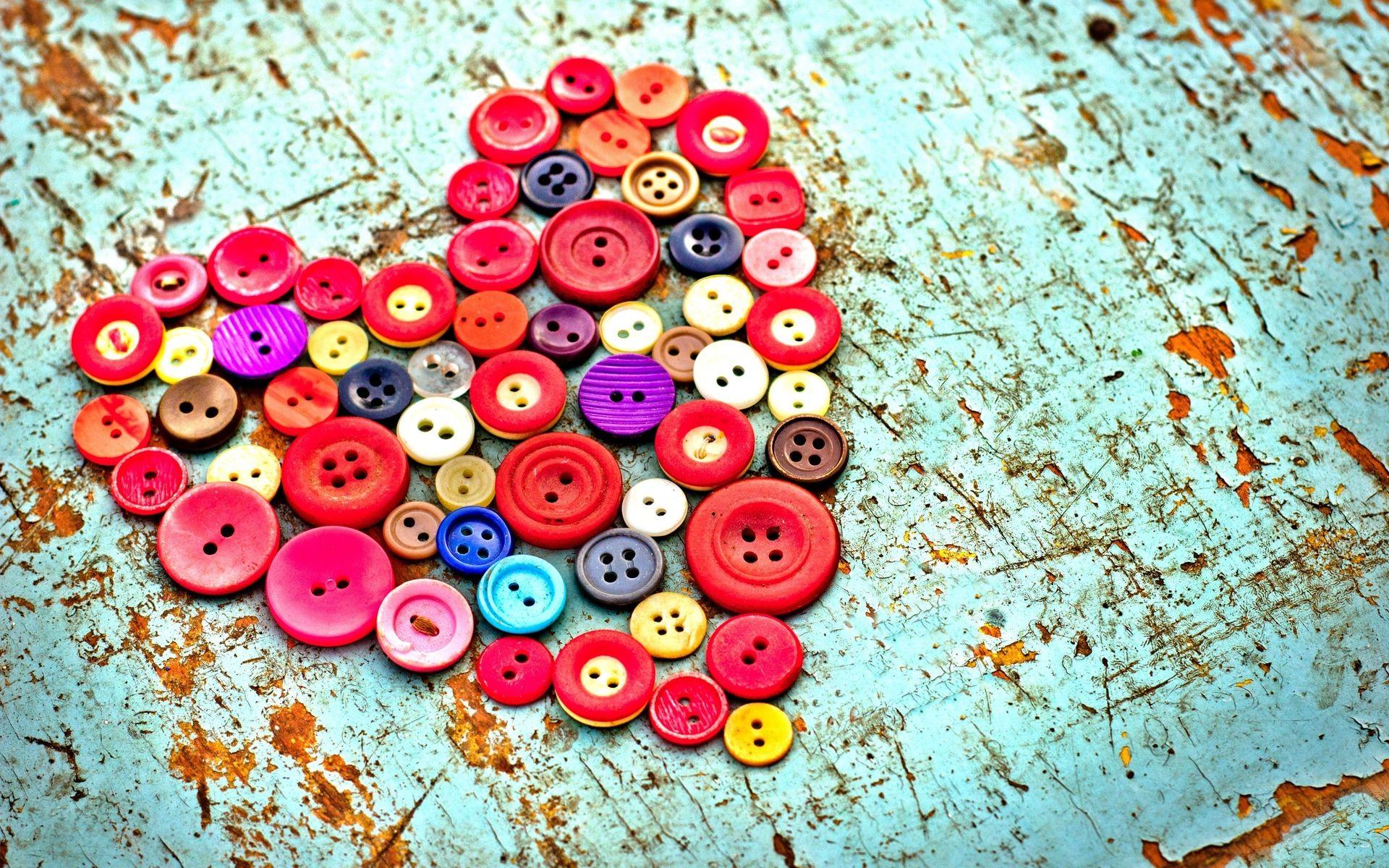 1920x1200 Love romance heart artistic buttons color contrast emotion mood valentines abstract photography wallpaperx1200