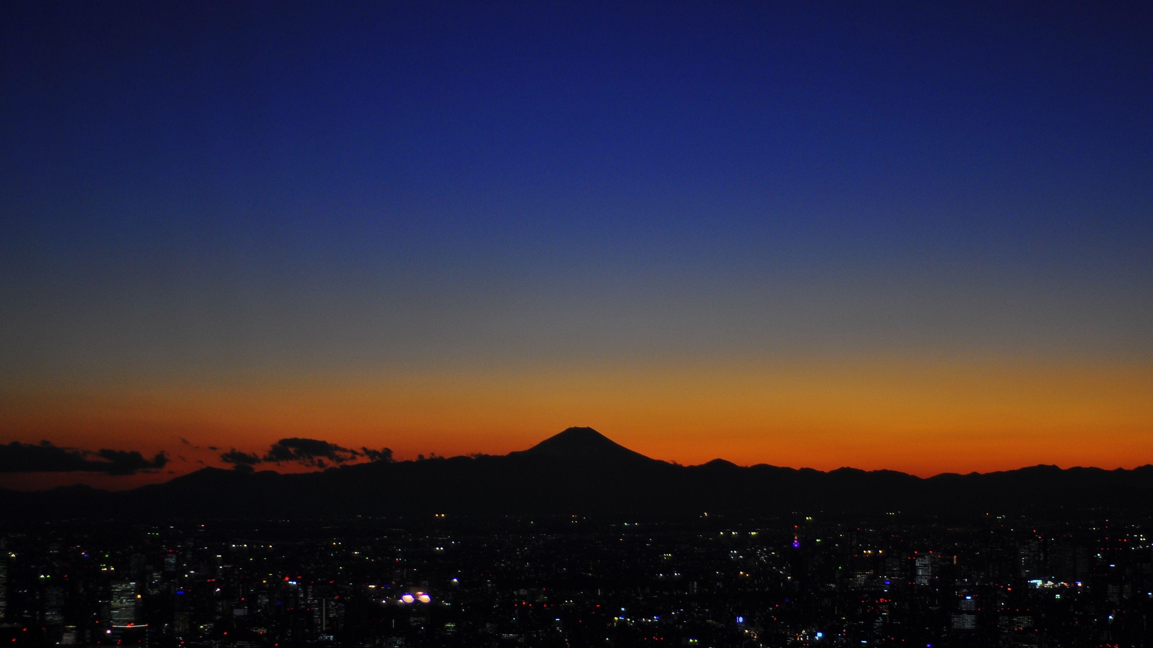 3840x2160 Download 3840x2160 wallpaper dawn, sunset, mount fuji, sky, 4k, uhd 16: widescreen, 3840x2160 HD image, background, 6397