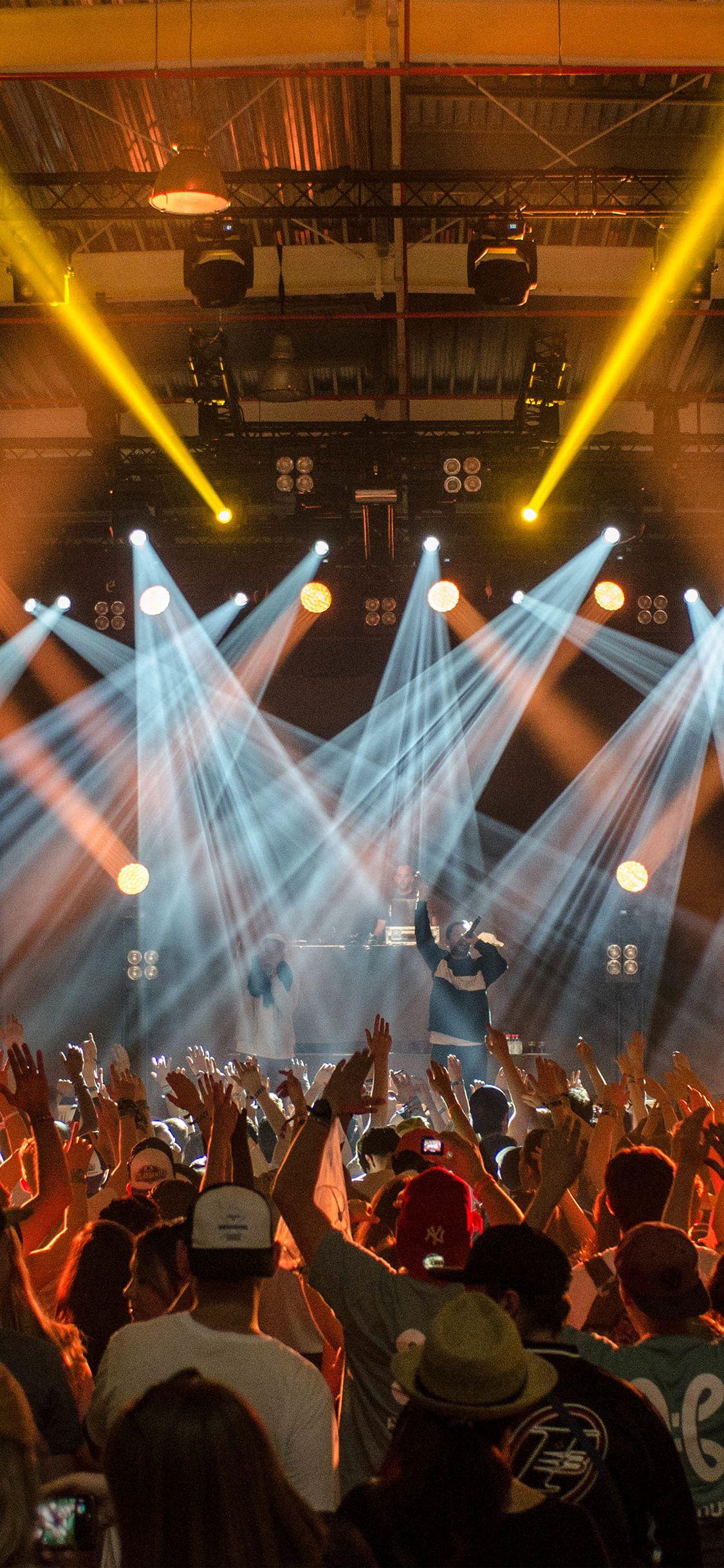 1125x2436 iPhone X wallpaper. party club dance night nature