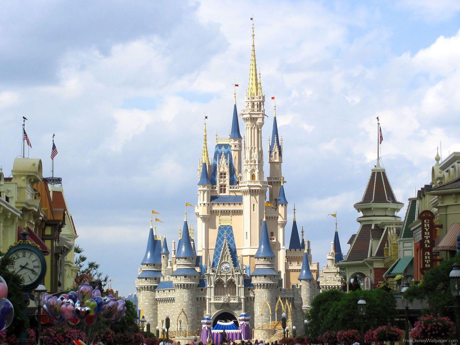 1600x1200 Disney Castle Background