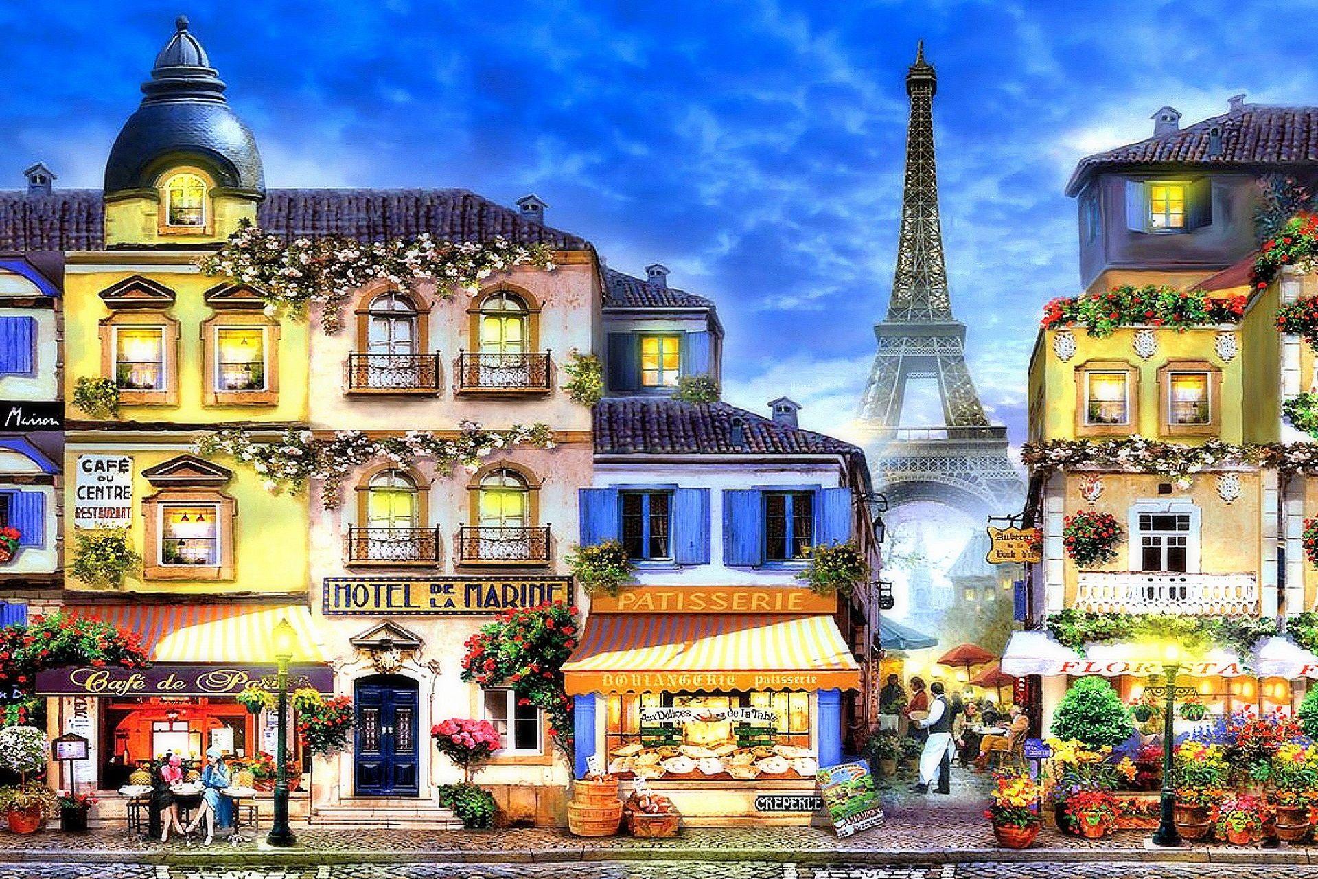 Paris Cafe Wallpapers Top Free Paris Cafe Backgrounds Wallpaperaccess