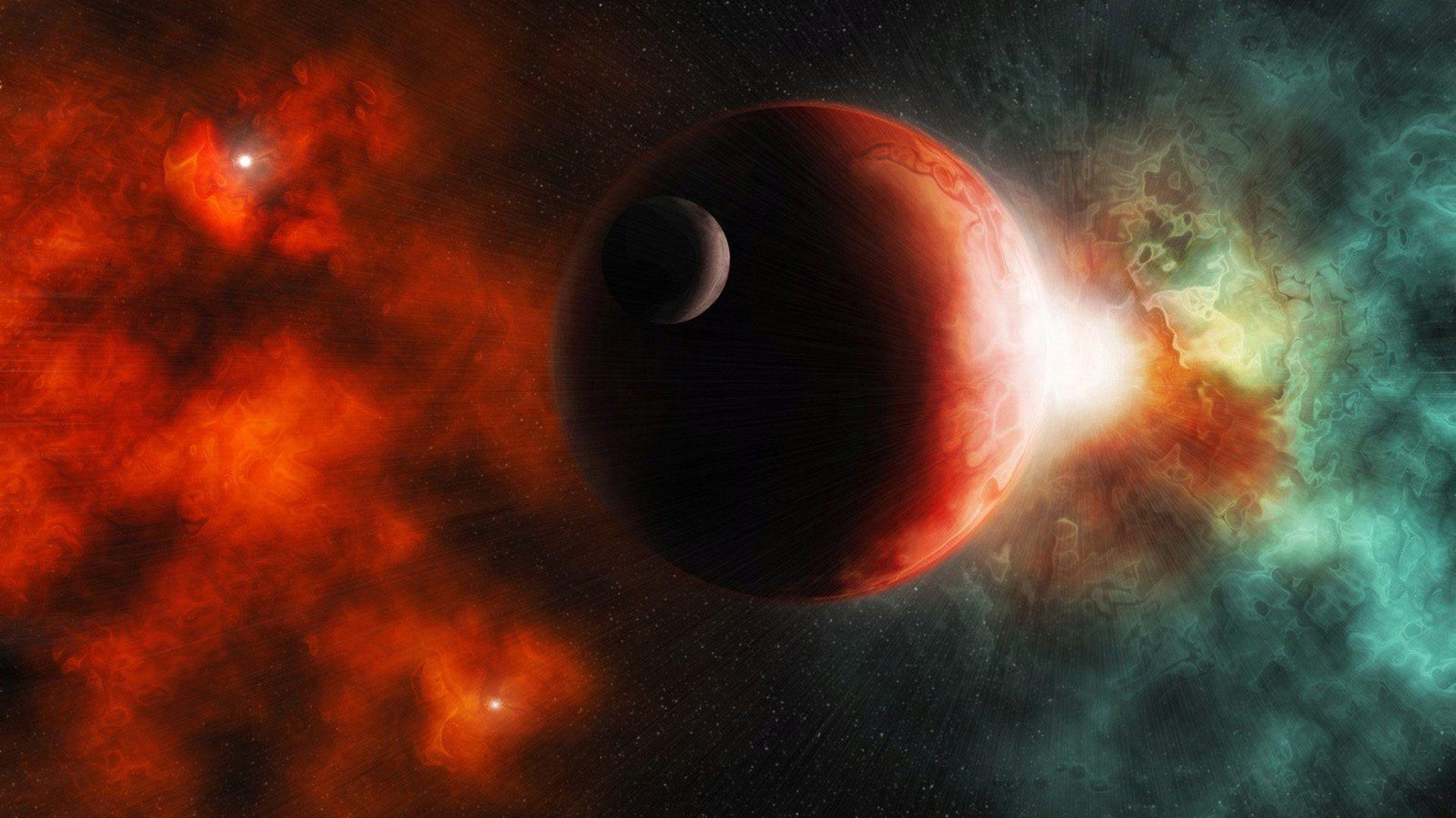 1920x1080 the red dark universe