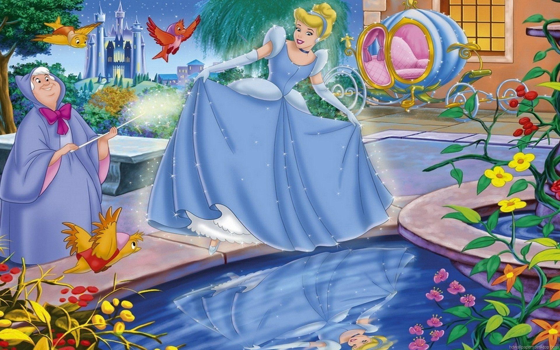 1920x1200 Cinderella And Fairy Godmother Wallpaper For Mobile Phones Tablet And Lapx1200 :