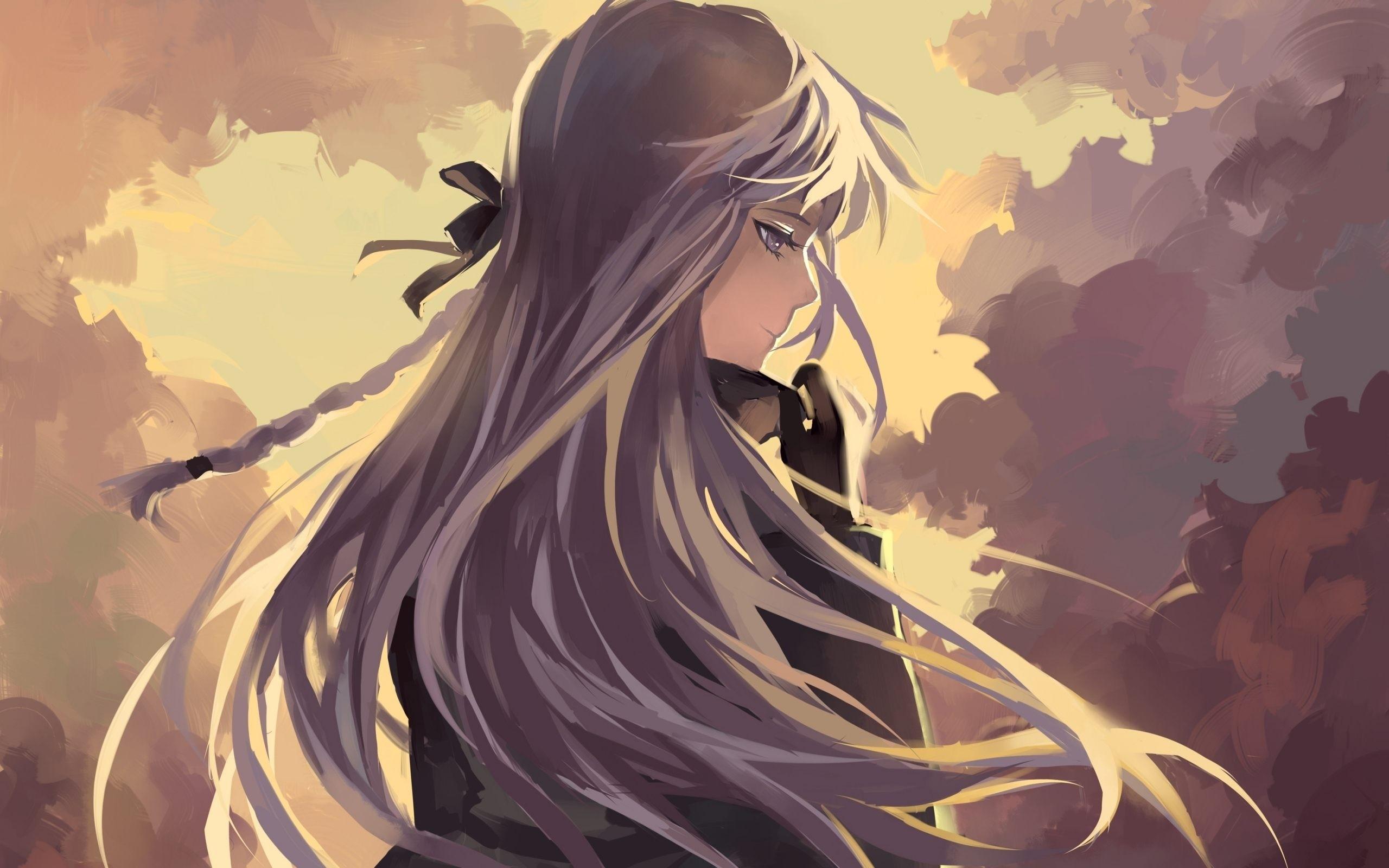 2560x1600 Sad Anime Wallpaper Computer