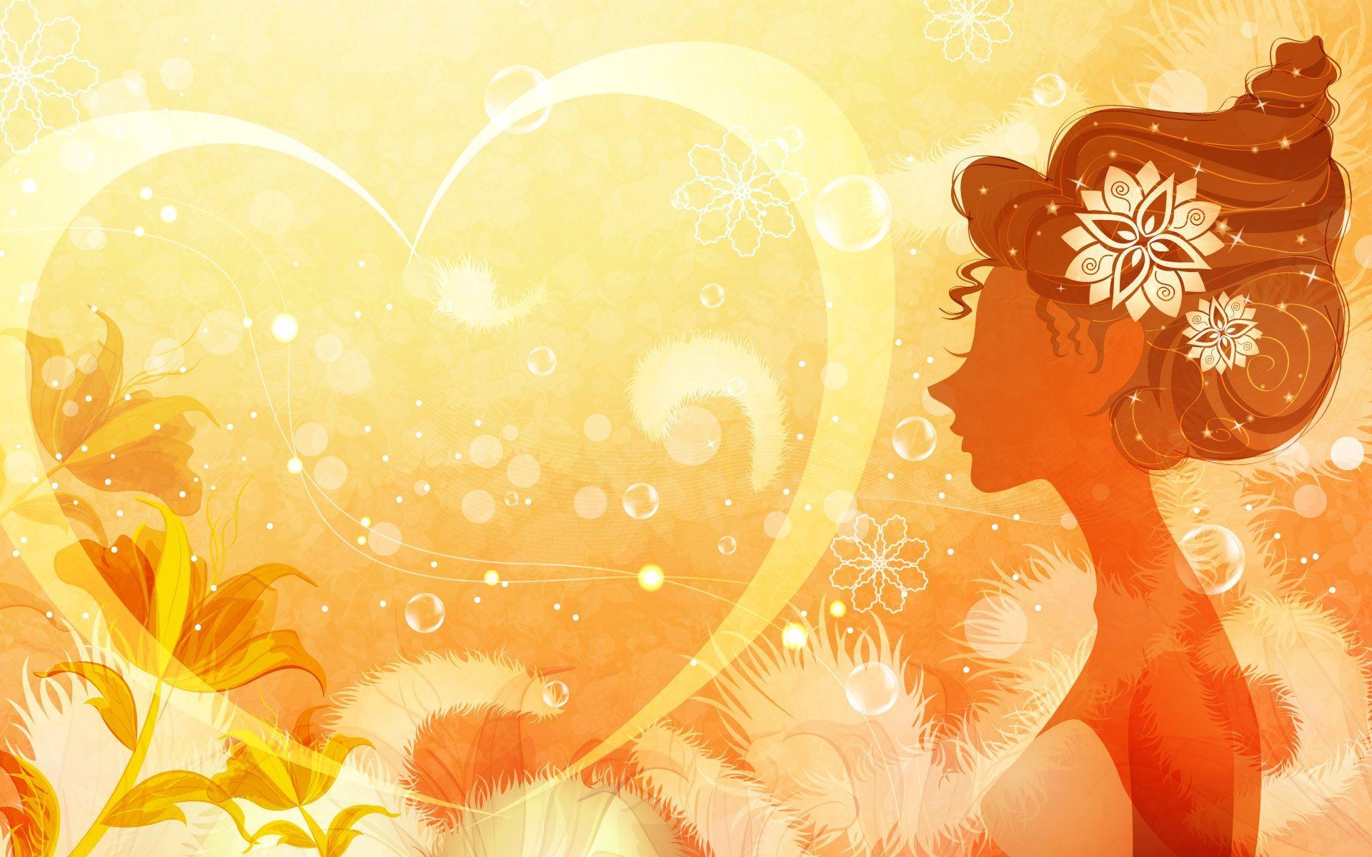 1920x1200 Vector Girl wallpaper. Background HD wallpaper, Art, Wallpaper