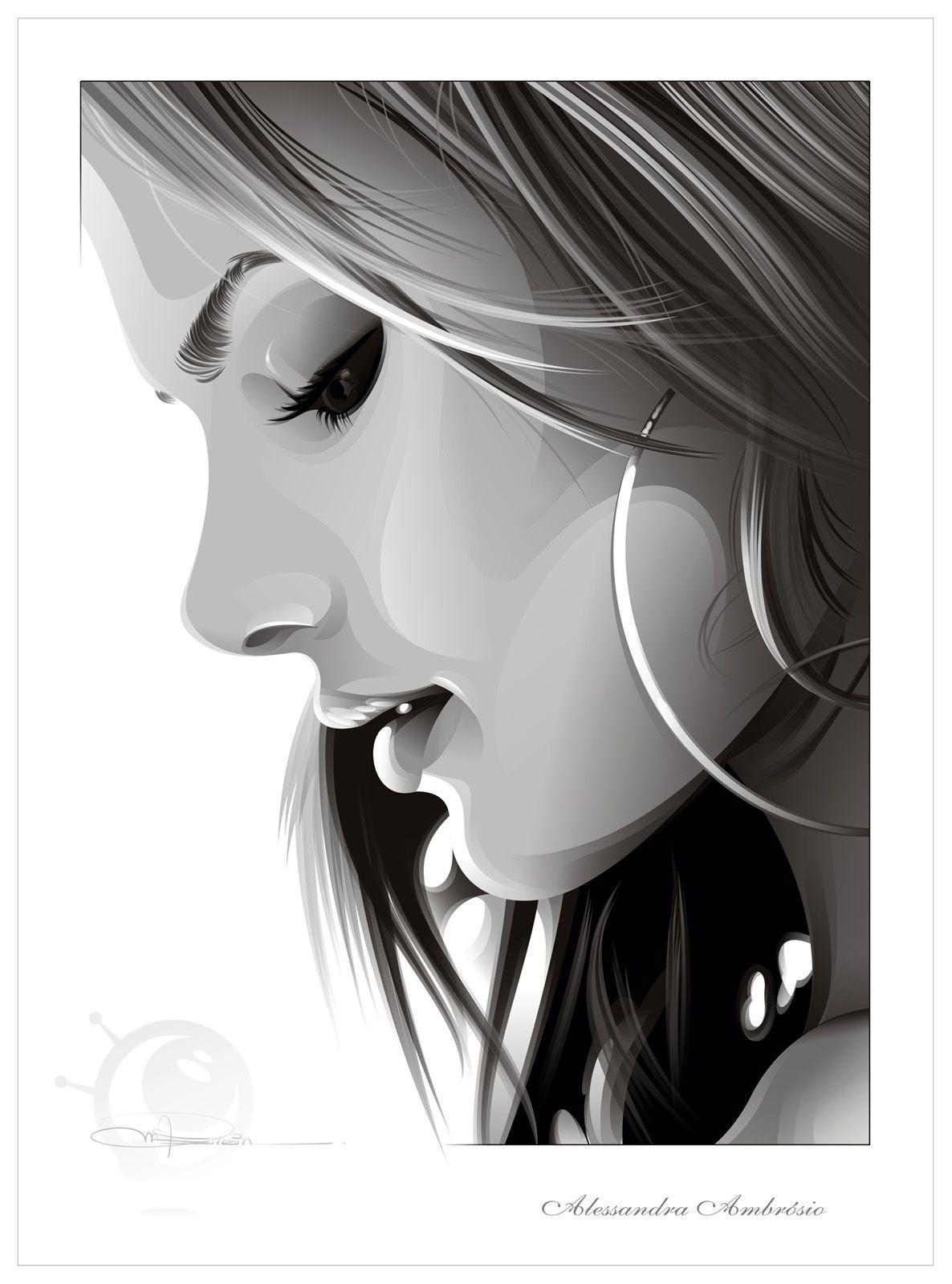 1186x1600 Wallpaper of Art: Download free best girl vector wallpaper