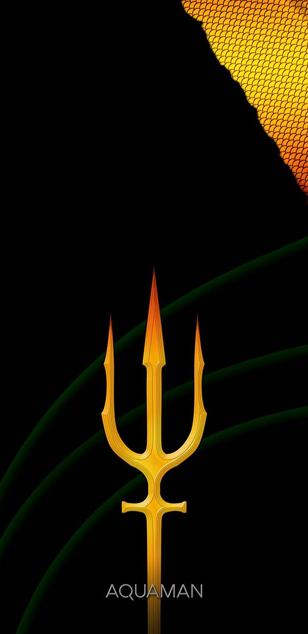 623x1280 Aquaman Tridente 2 wallpaper