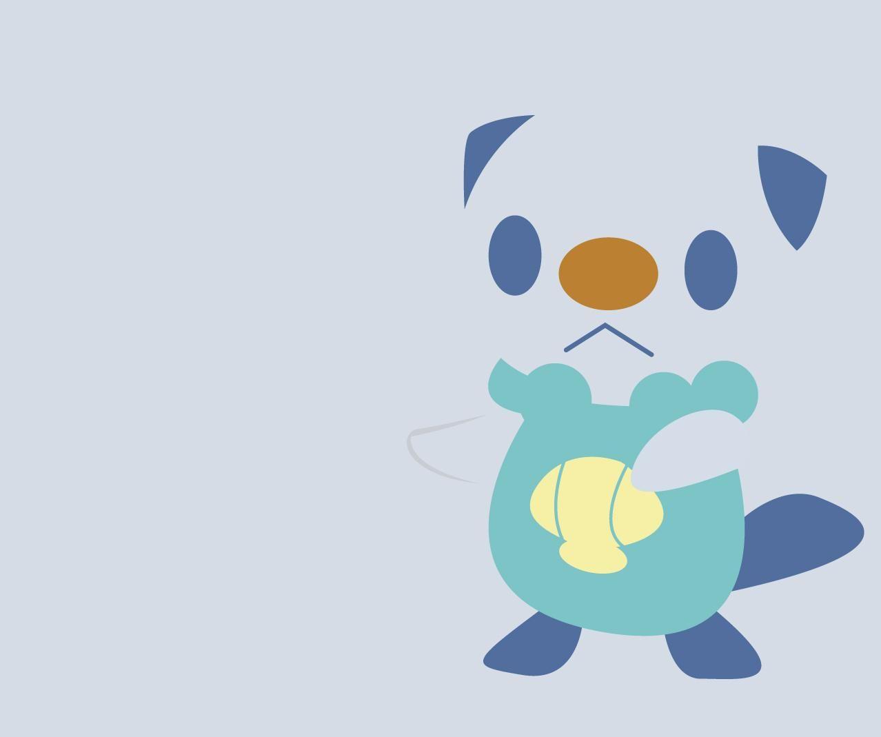 1278x1069 Oshawott wallpaper