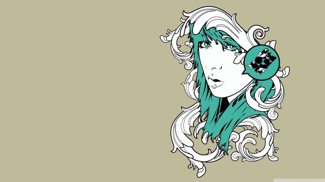 1366x768 Vector Girls Ultra HD Desktop Background Wallpaper for 4K UHD TV : Widescreen & UltraWide Desktop & Laptop