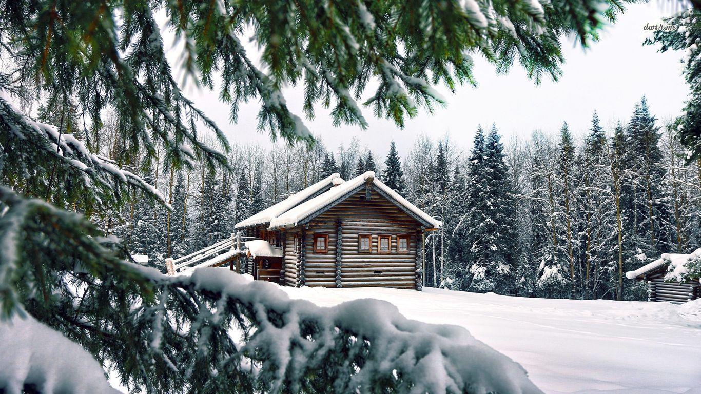 1366x768 Mountain cabin wallpaper Pin HD Wallpaper. Pin HD Wallpaper social art network