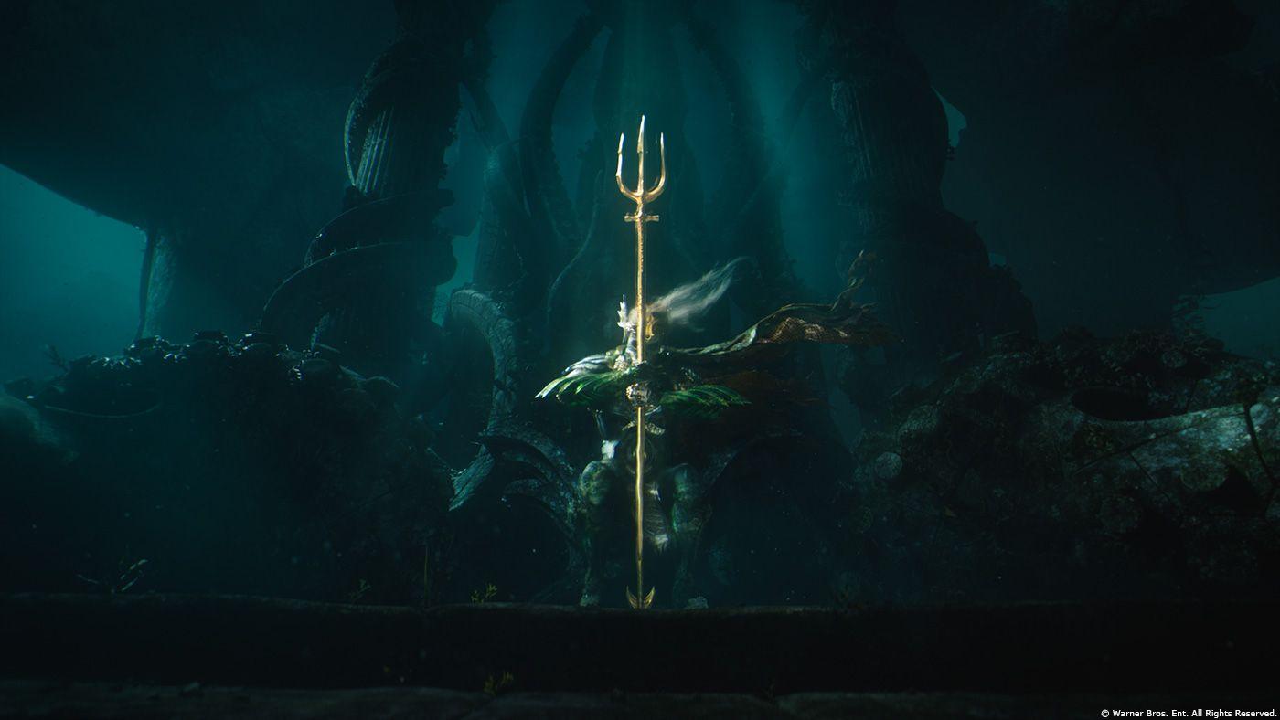 1400x788 AQUAMAN: Before And After VFX Image Feature The Karathen, Arthur's Transformation.And CGI Hair!