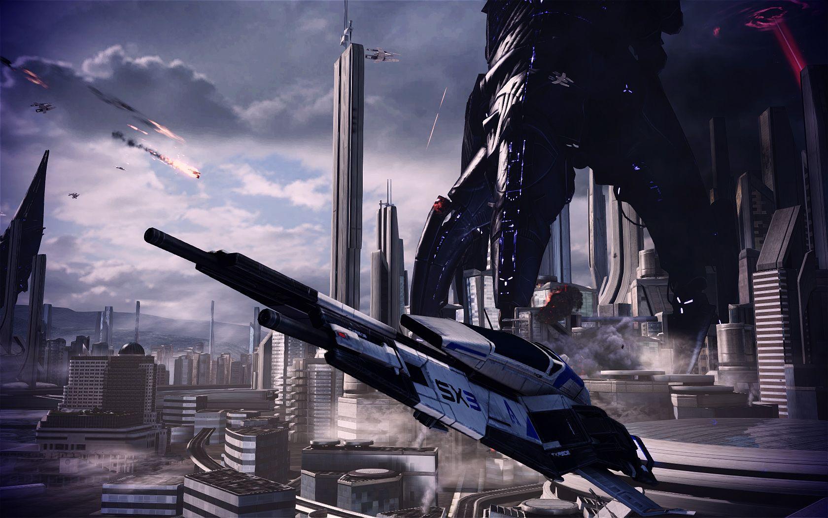 1680x1050 Mass Effect Reapers Wallpaper