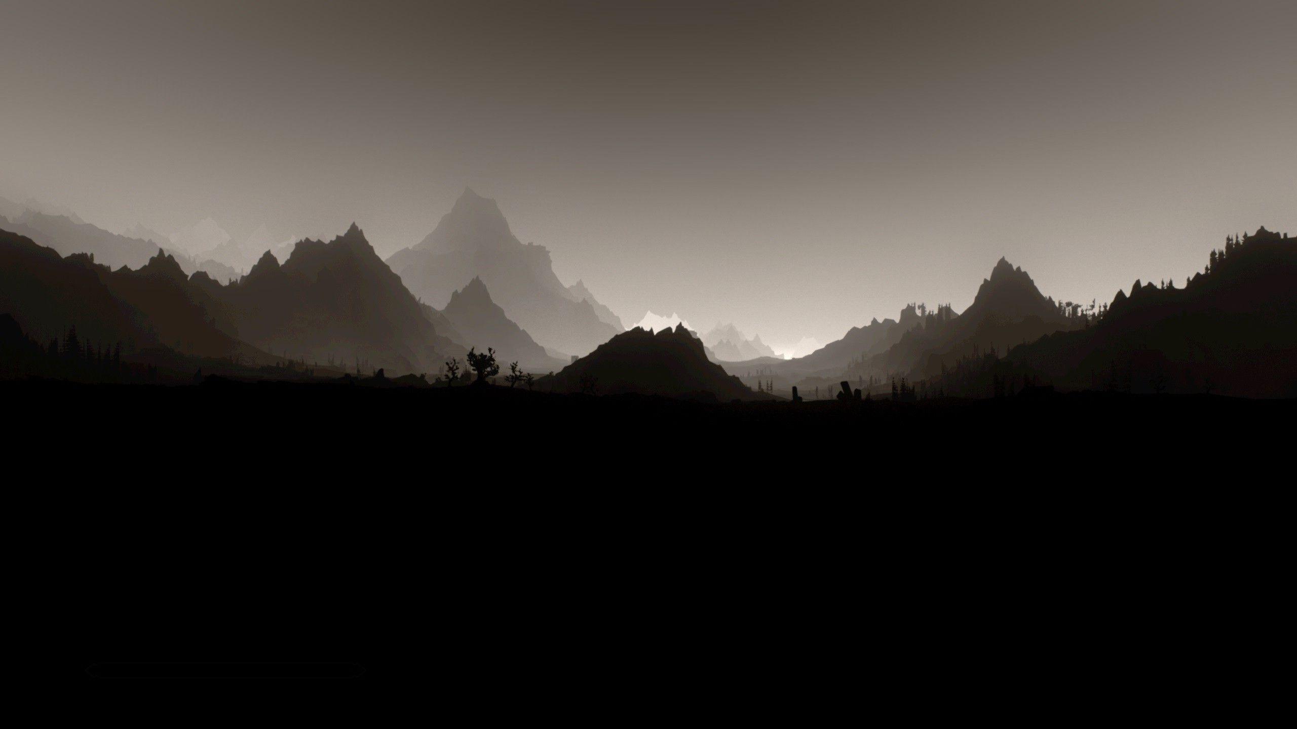 2560x1440 Skyrim 4K