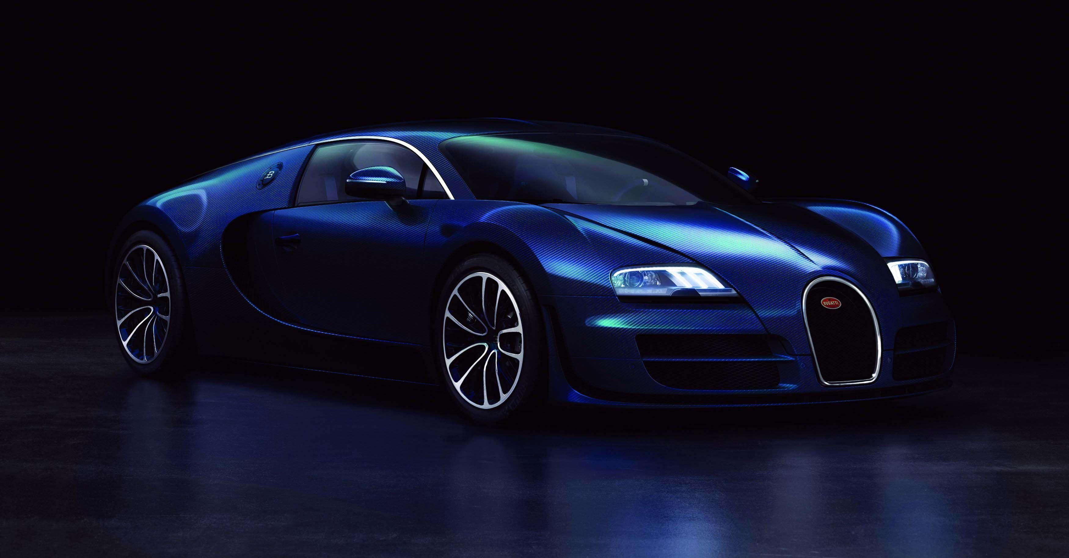 3500x1826 Blue Bugatti Veyron 2016 Desktop Wallpaper HD MoreWallpaper.com. Bugatti veyron super sport, Bugatti veyron, Super sport cars