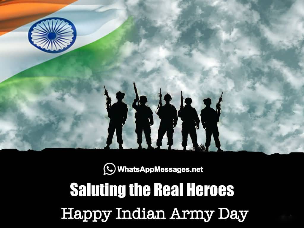 1024x768 Best Indian Army Day Wish Picture And Image