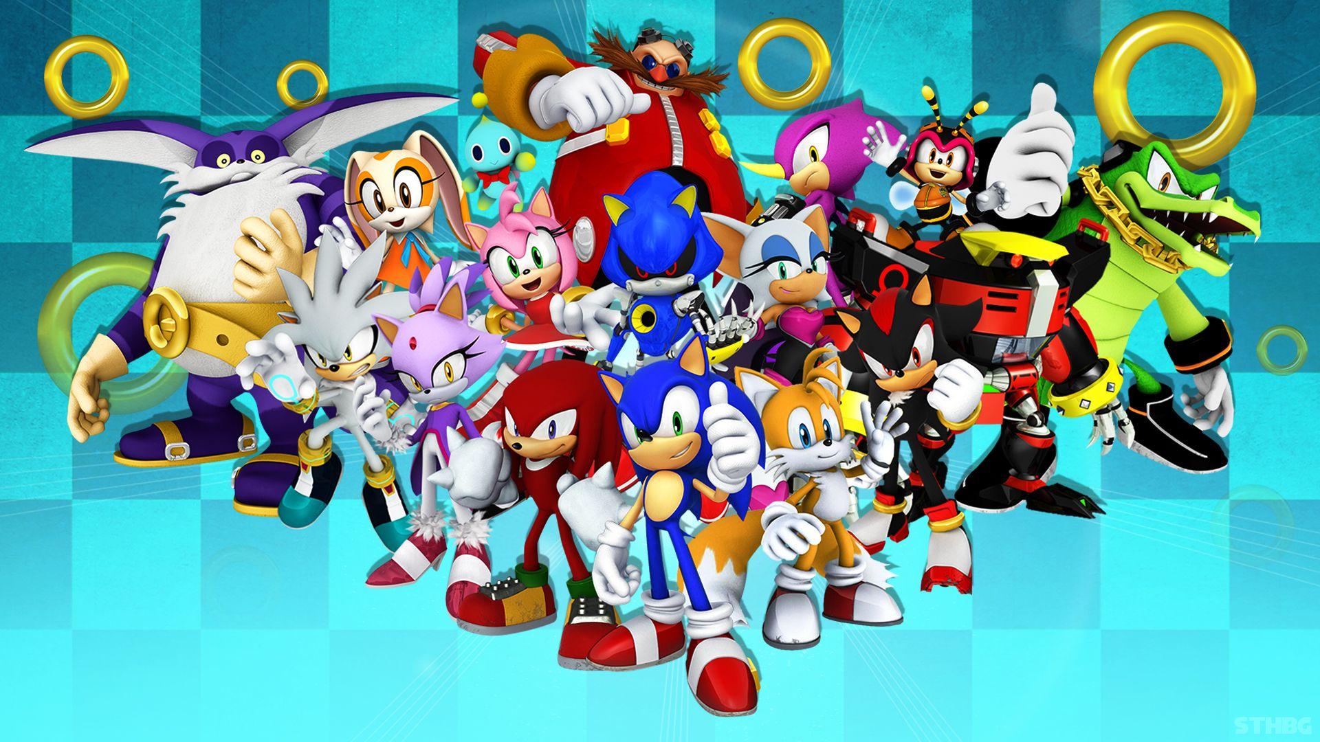 Sonic and Friends Wallpapers - Top Free Sonic and Friends Backgrounds -  WallpaperAccess