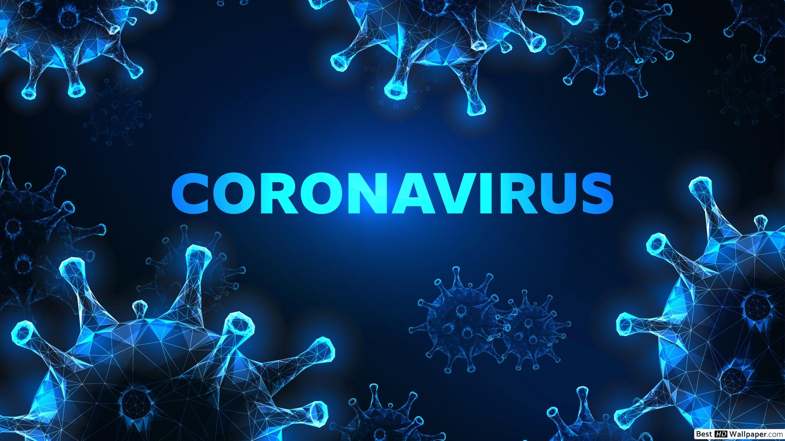 2560x1440 3D coronavirus HD wallpaper download