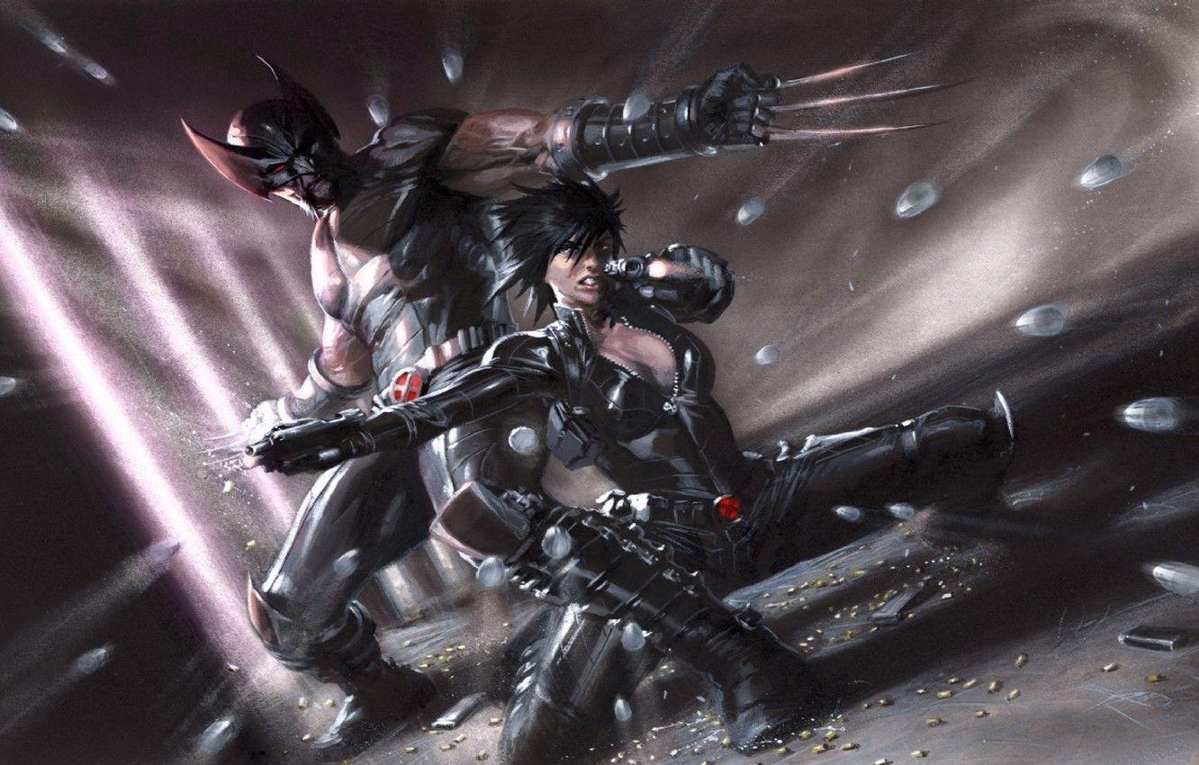 1332x850 Wallpaper Wolverine, Marvel, Comics, Domino, X Force: Sex And Violence Image For Desktop, Section фантастика