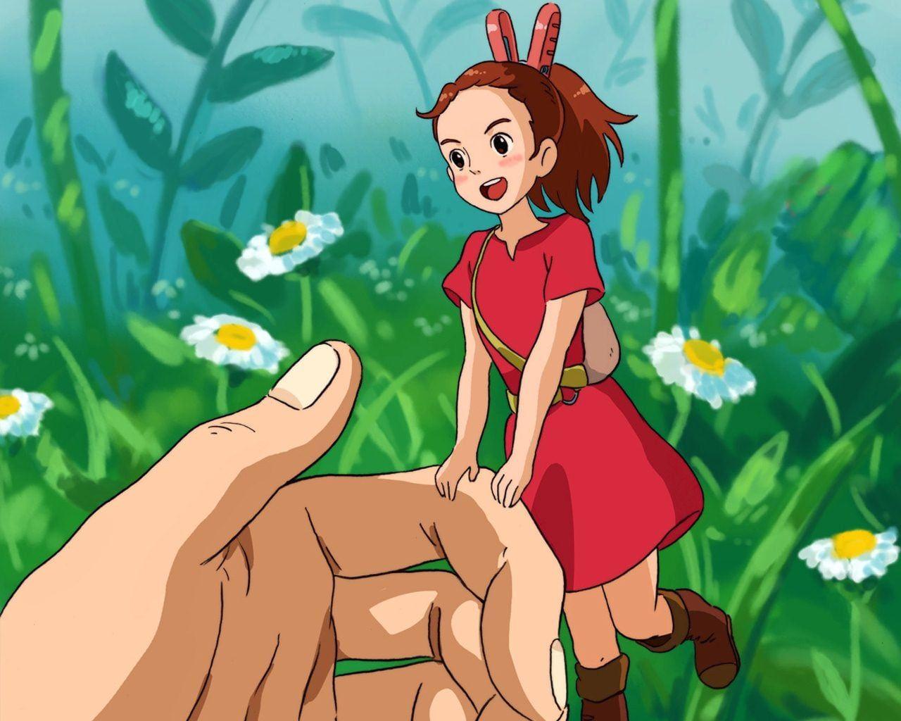 1280x1024 The Secret World of Arrietty