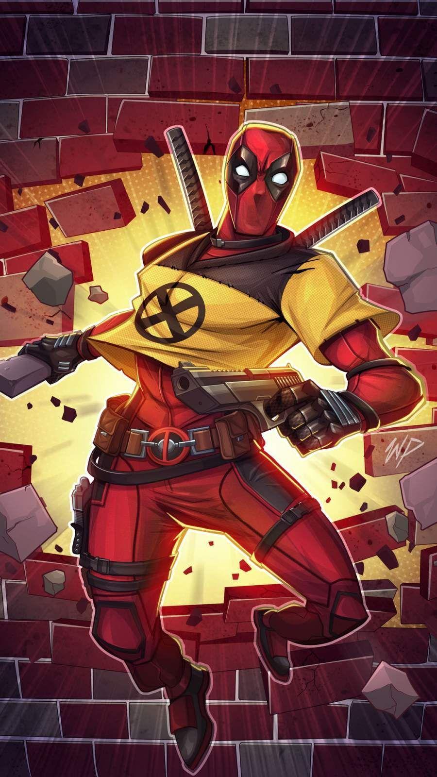 900x1600 Deadpool Comic iPhone Wallpaper