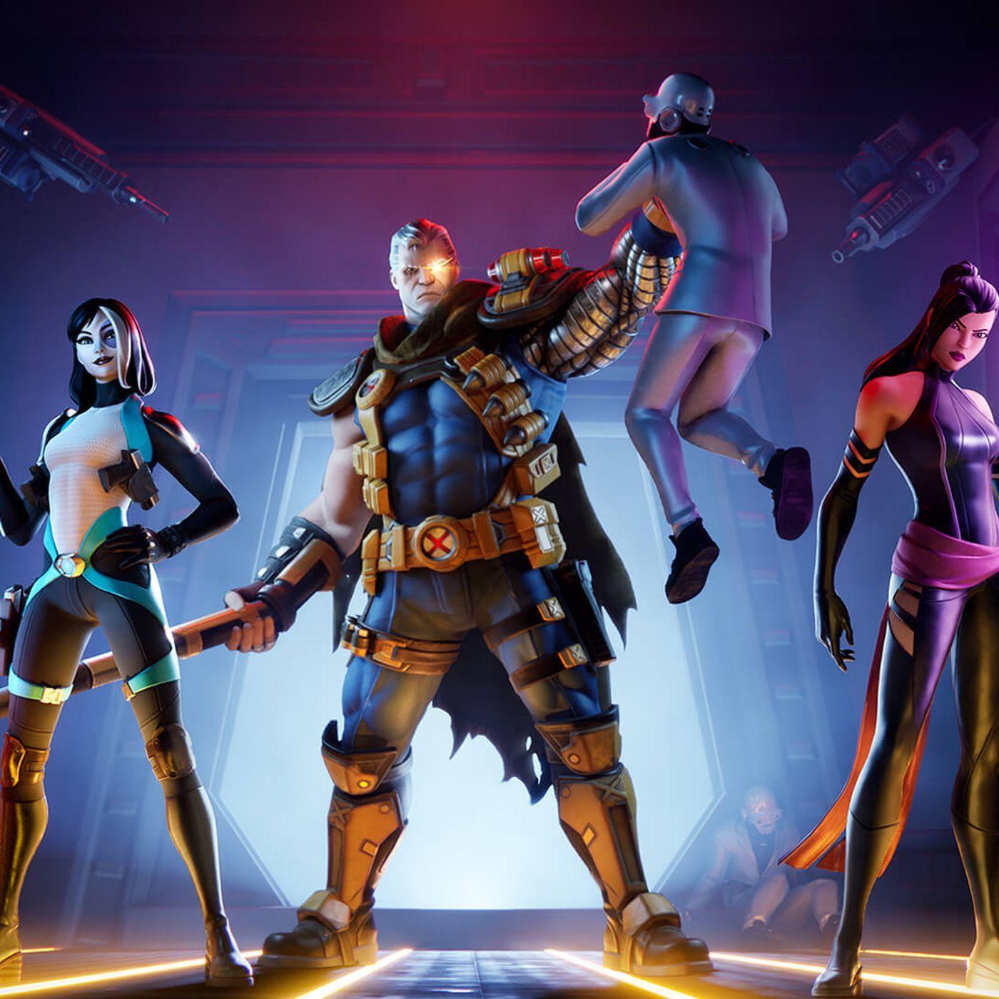 1400x1400 Fortnite Is Getting X Force Skins For Cable, Psylocke, And Domino