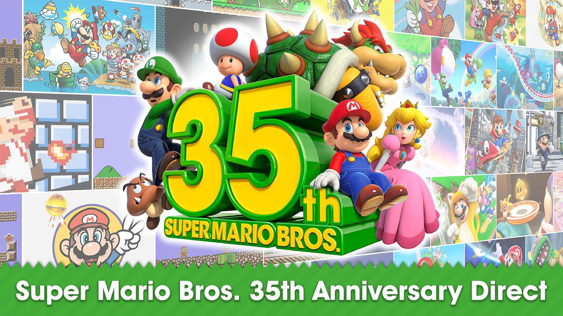 1920x1080 Nintendo Marks The 35th Anniversary Of Super Mario Bros. With Games, Products And In Game Events
