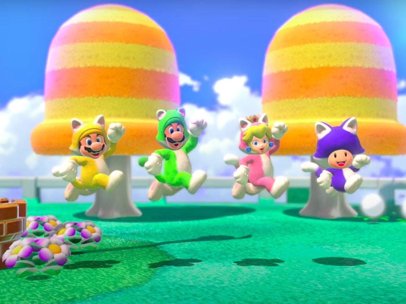 1400x1050 Super Mario 3D World and other classic Mario games are coming to the Switch