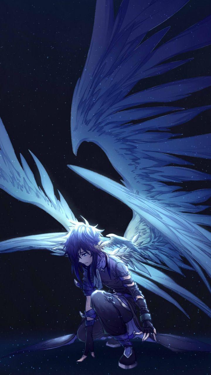 720x1280 American CountrySide Dark Flowers Wallpaper Nature Wall Mural Floral Wall ArtWal. Anime angel girl, Dark anime, Anime demon boy