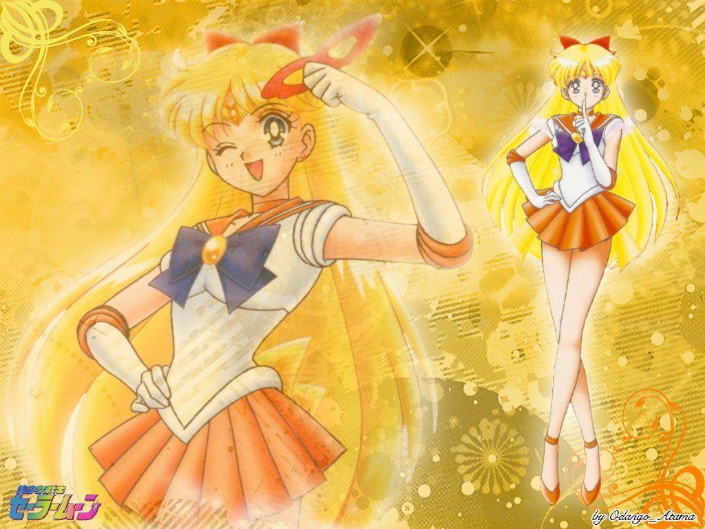 1024x768 Sailor Venus Wallpaper