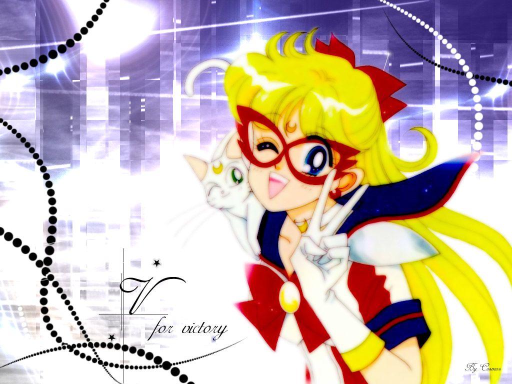 1024x768 Codename: Sailor V Wallpaper: Sailor V - V for Victory