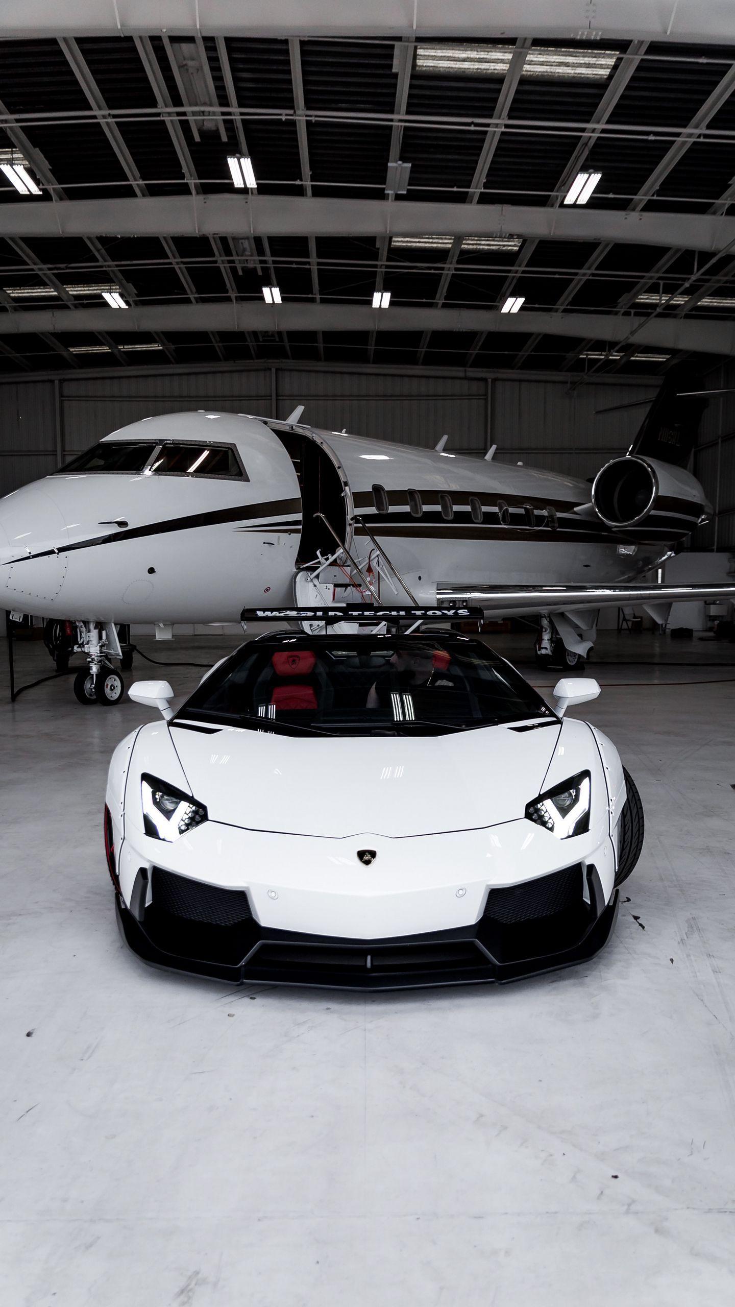 1440x2560 Download wallpaper 1440x2560 lamborghini aventador, lamborghini, plane, luxury, sports car qhd samsung galaxy s s edge, note, lg g4 HD background